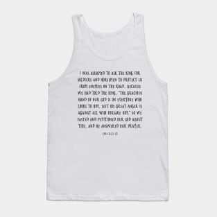 Ezra 8:22-23 Tank Top